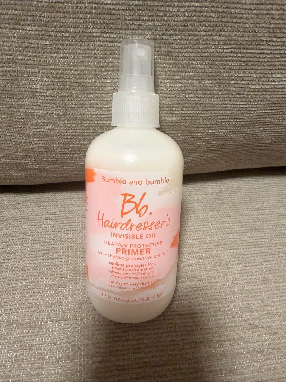 Bumble and bumble hairdressers invisible oil heat/uv protective primer